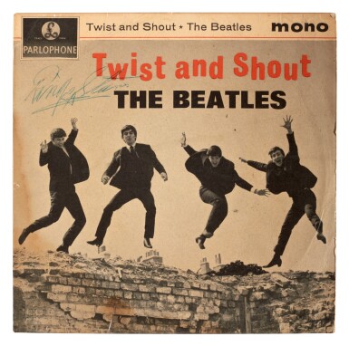 View full screen - View 1 of Lot 11. The Beatles | Twist And Shout, signed EP, 1963.