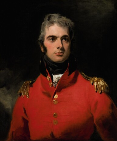 View full screen - View 1 of Lot 30. Portrait of Lieutenant-General Sir Herbert Taylor (1775–1839) |《英國陸軍中將賀伯・泰勒(1775-1839)肖像》.