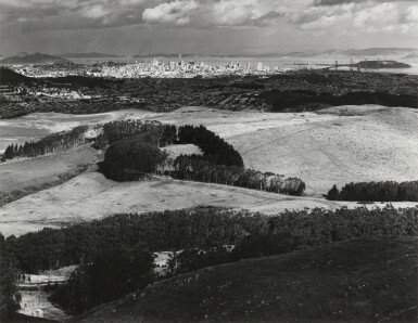 View full screen - View 1 of Lot 476. San Francisco from San Bruno Mountain, California.