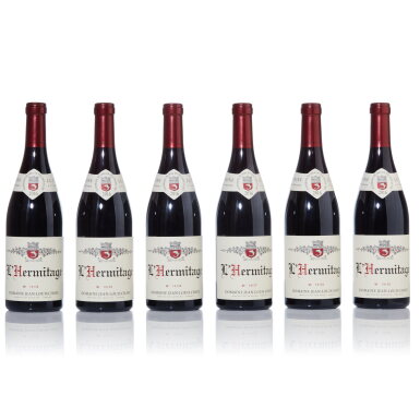 View full screen - View 1 of Lot 295. Hermitage Rouge 2016 Jean-Louis Chave (6 BT).