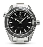 OMEGA | SEAMASTER PLANET OCEAN, A METALWORK WALL CLOCK, CIRCA 2015