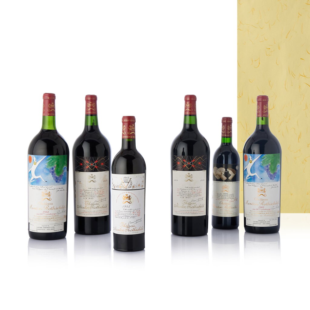 View full screen - View 1 of Lot 6811. Château Mouton Rothschild 1959 (4 MAG).