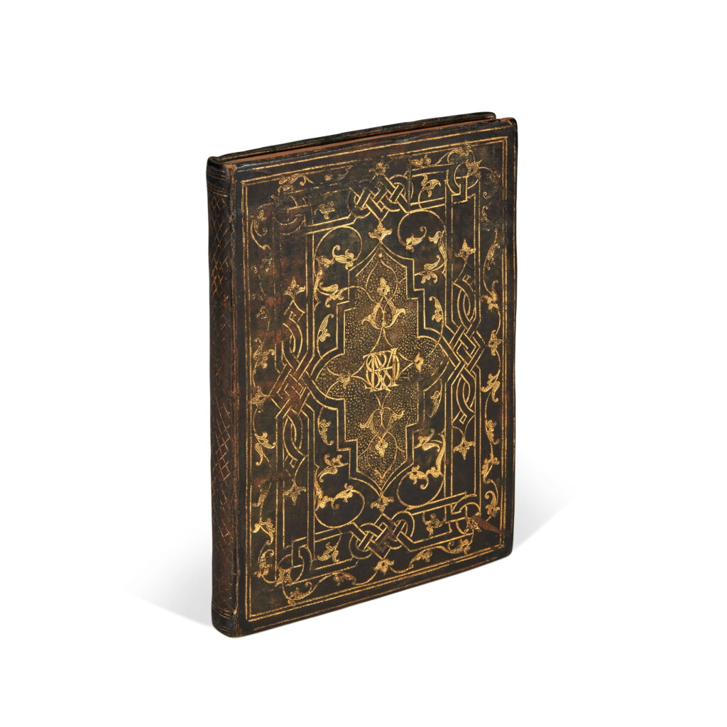 View full screen - View 1 of Lot 1668. Du Bellay, Exemplaria literarum, Paris, 1537, French black morocco gilt by Gommar Estienne.