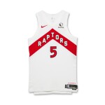 Immanuel Quickley Toronto Raptors 2025-2026 NBA Tip-Off Game Worn Association Edition Jersey