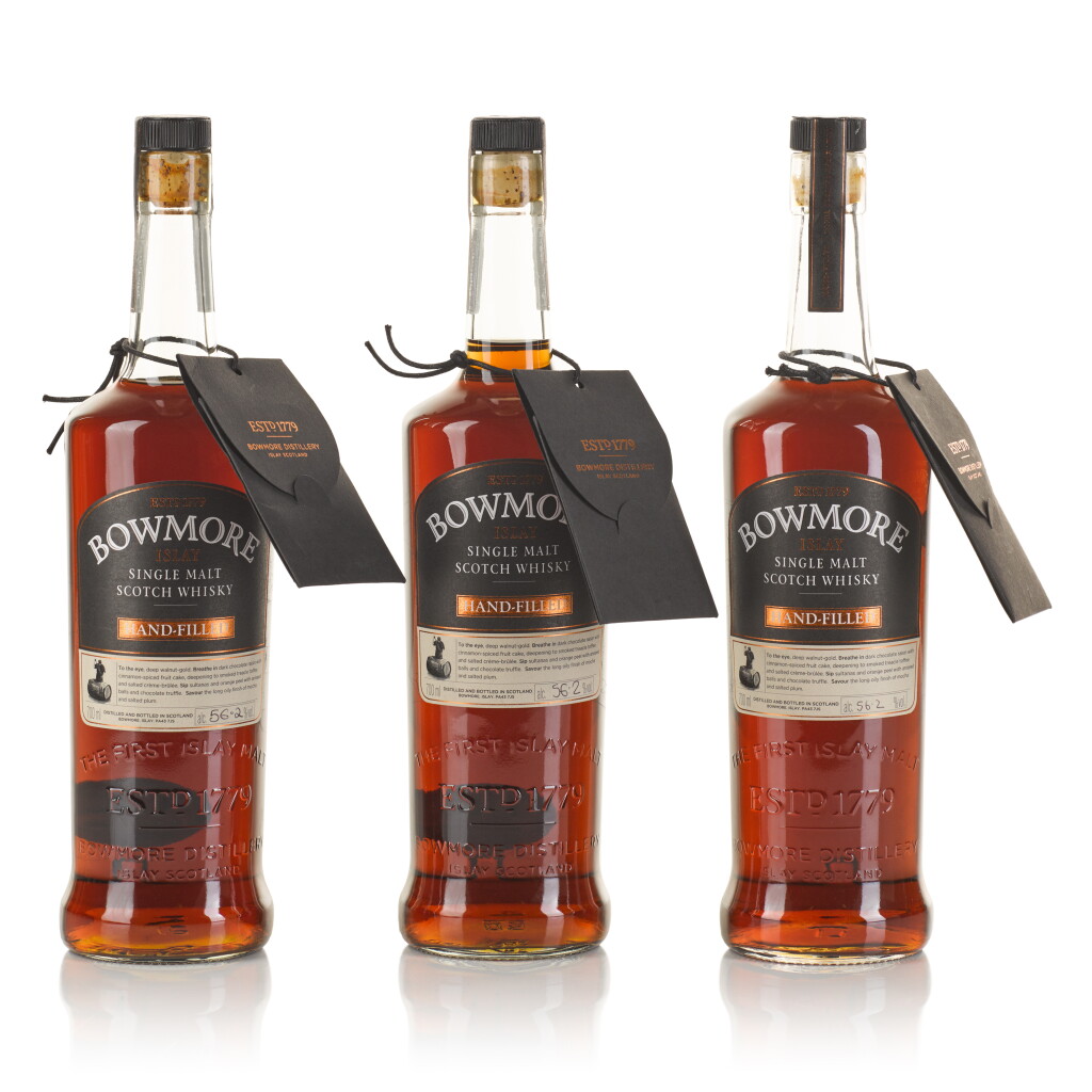 View full screen - View 1 of Lot 80. Bowmore Hand-Filled Single Cask #2534 56.2 abv 1996 (3 BT 70cl).