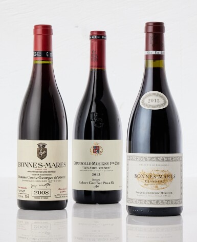 View full screen - View 1 of Lot 9268. Bonnes Mares 2015 Jacques-Frédéric Mugnier (3 BT).