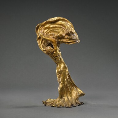 View full screen - View 1 of Lot 101. Loïe Fuller Lamp.