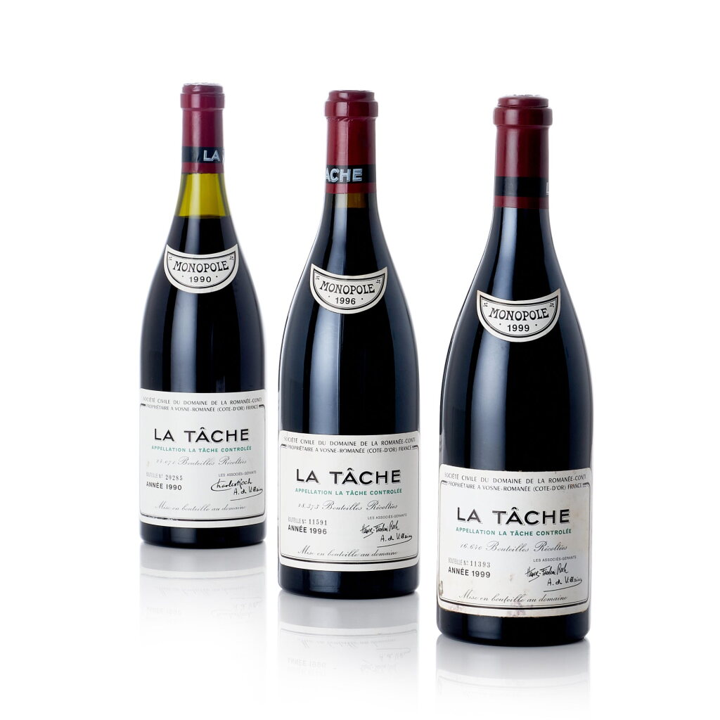 View full screen - View 1 of Lot 5089. La Tâche 1999 Domaine de la Romanée-Conti (2 BT).