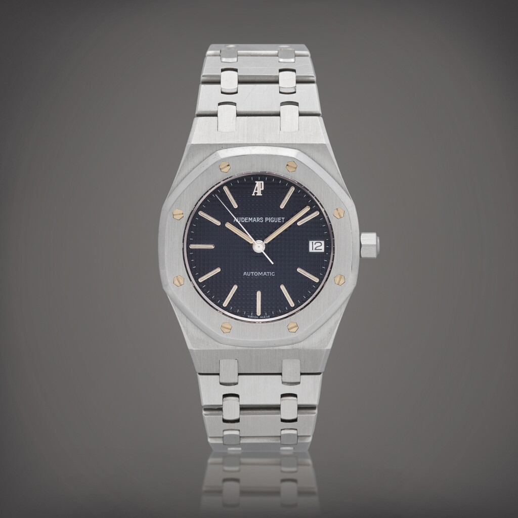 View full screen - View 1 of Lot 107. Royal Oak, Reference 14790ST | A stainless steel wristwatch with date and bracelet | Circa 1993.