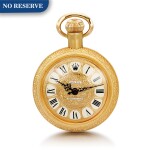 Rolex | Perpetually Yours, A gilt brass scent bottle in a form of a pocket watch, Circa 1960 | 勞力士 | Perpetually Yours 鍍金銅製懷錶形香水瓶,約1960年製