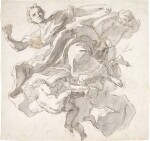 Tuccia with Putti bearing the sieves symbolizing her chastity