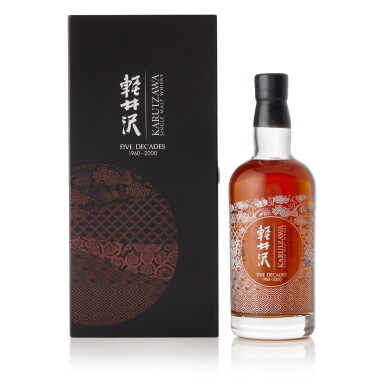 View full screen - View 1 of Lot 8227. 軽井沢 Karuizawa Five Decades 1960-2000 61.0 abv NV (1 BT70).