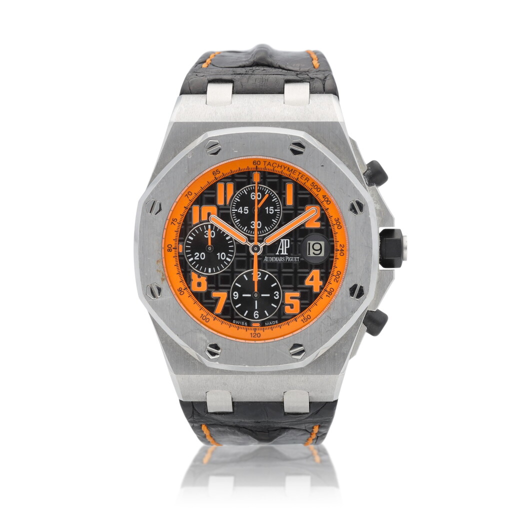 View full screen - View 1 of Lot 43. Royal Oak Offshore "Volcano" Chronograph reference 26170ST.00.D101CR.01 A stainless steel automatic chronograph wristwatch with date, circa 2010.