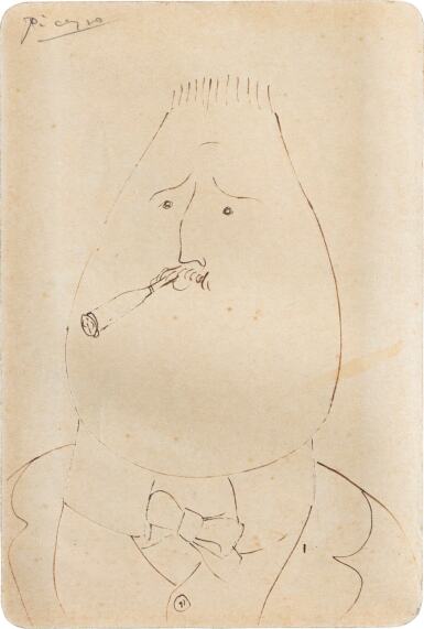 View full screen - View 1 of Lot 19. Portrait d'Apollinaire.