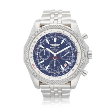 View full screen - View 1 of Lot 71. Bentley Motors chronograph reference A25362 A stainless steel automatic chronograph wristwatch, circa 2003.
