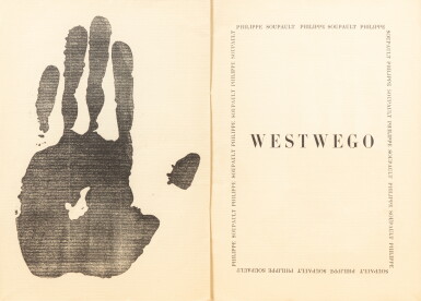 View full screen - View 1 of Lot 219. Westwego. Poème. 1917-1922. Édition originale, avec envoi à Natalie Clifford Barney..