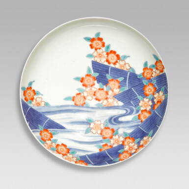 View full screen - View 1 of Lot 77. A NABESHIMA DISH EDO PERIOD, LATE 17TH CENTURY.