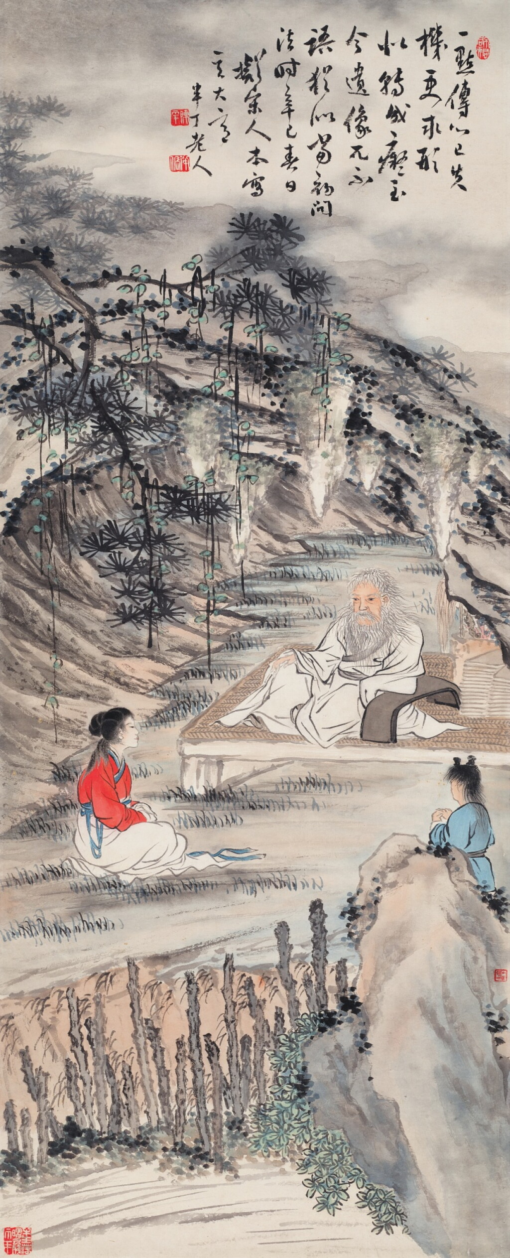 全螢幕檢視 - 查看3108陳半丁 巖洞問法的1