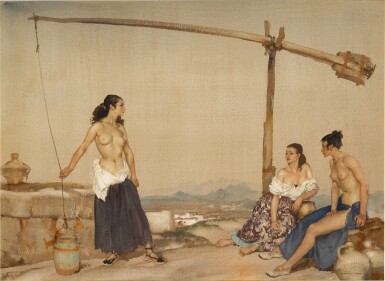 View full screen - View 1 of Lot 686. Disputation at the Well.