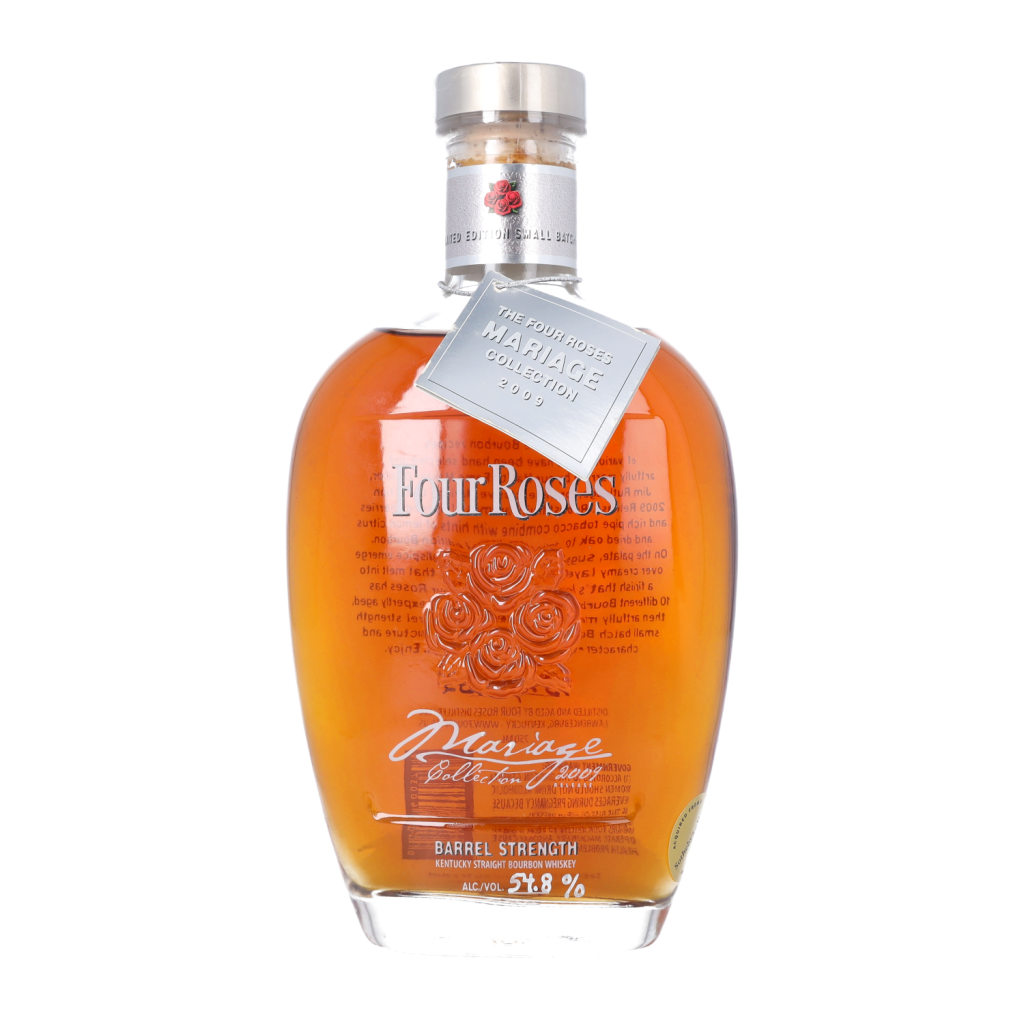 View full screen - View 1 of Lot 362. Four Roses Marriage Collection 2009 Release 54.8 abv NV (1 BT75).