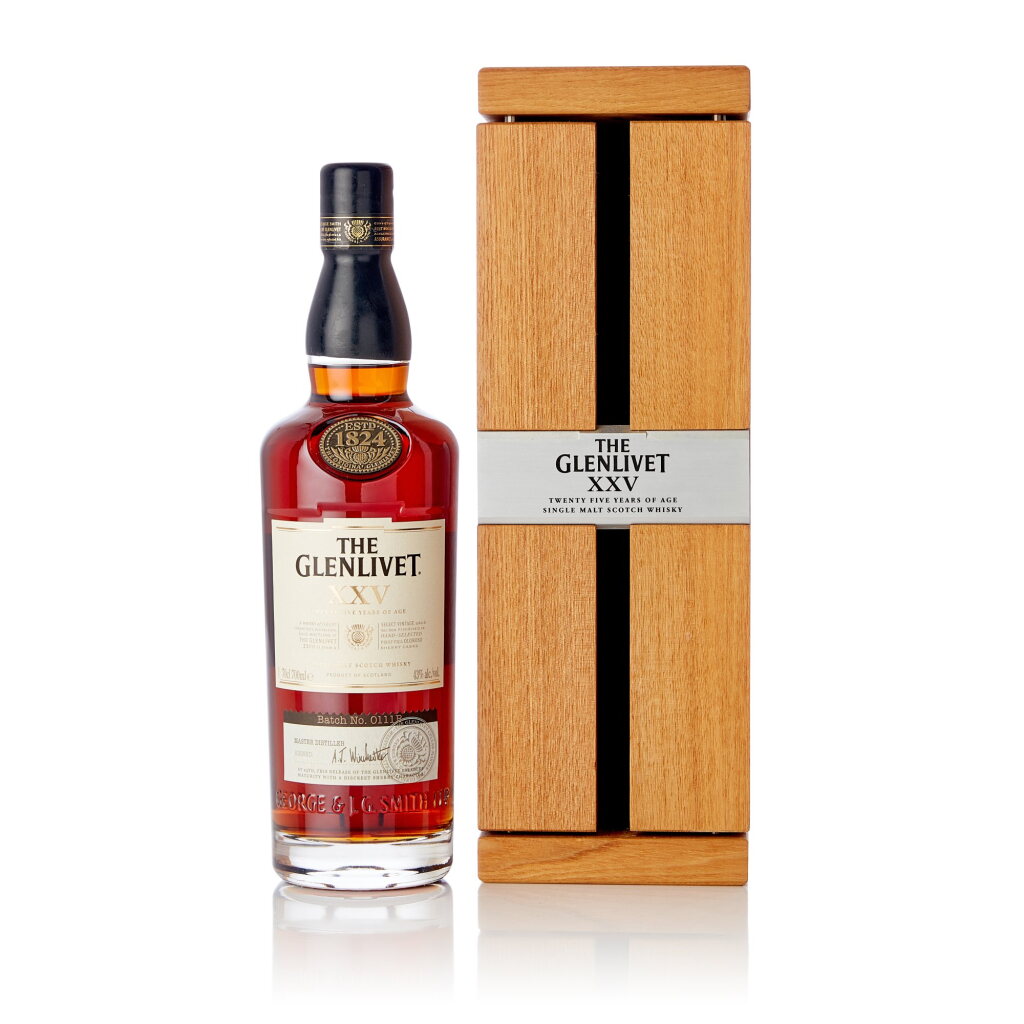View full screen - View 1 of Lot 1138. The Glenlivet 25 Year Old 43.0 abv NV (1 BT70).