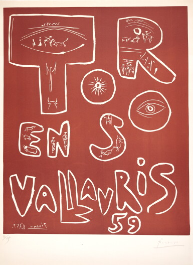 View full screen - View 1 of Lot 51. Toros en Vallauris 59 (B. 1287; Ba. 1218; Czw. 34; PP. L-039).
