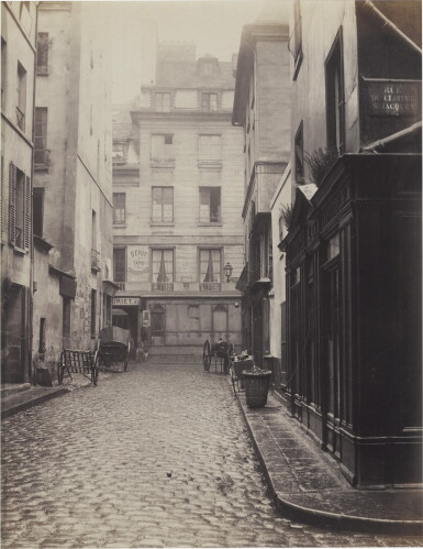 View full screen - View 1 of Lot 69. CHARLES MARVILLE | 'RUE DES PÈLERINS, DE LA RUE DU CLOÎTRE ST. JACQUES'.
