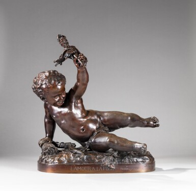 View full screen - View 1 of Lot 16. L'Amour à la folie (Cupid playing).