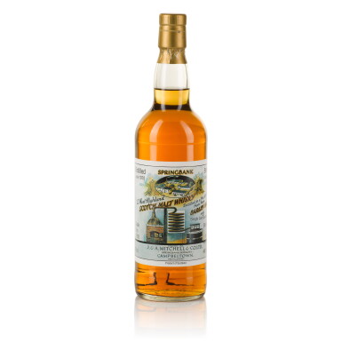 View full screen - View 1 of Lot 262. Springbank West Highland Malt Cask #1765 46.0 abv 1970 (1 BT 70cl).