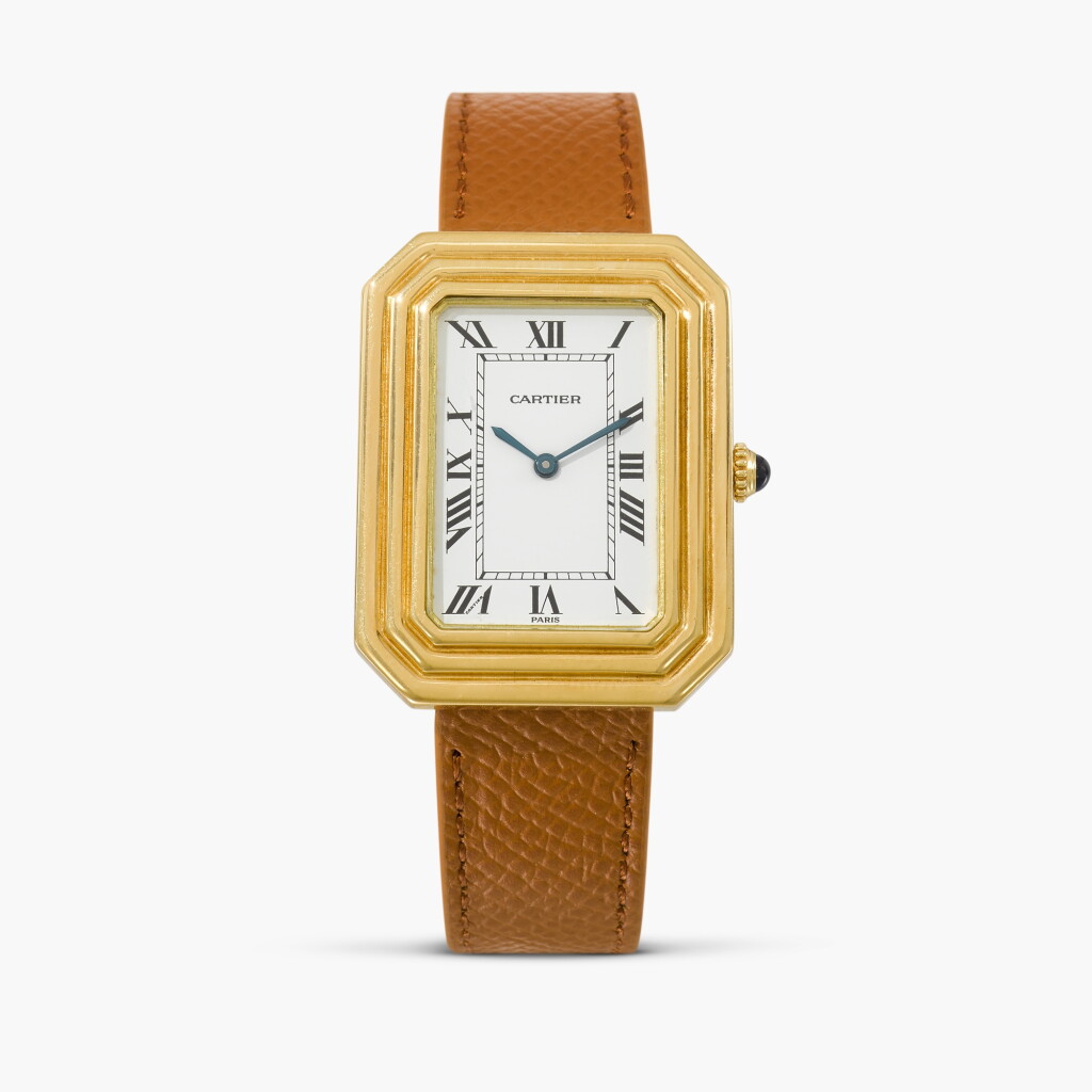 View full screen - View 1 of Lot 12. Cristallor Jumbo, Reference 78096 | A yellow gold wristwatch | Circa 1970.