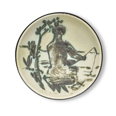 View full screen - View 1 of Lot 929. Pêcheur à la ligne (A. R. 262).