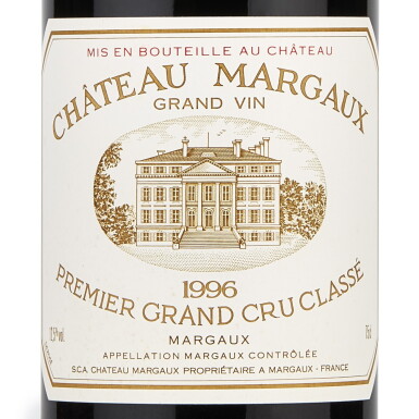 View full screen - View 1 of Lot 404. CHÂTEAU MARGAUX 1996 .