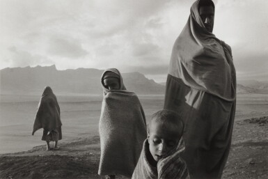 View full screen - View 1 of Lot 138. 'Ethiopie' (Refugees in the Korem Camp).