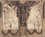 Attributed to Philip Tideman, Study for an allegorical composition | Attribué à Philip Tideman, Etude pour une composition allégorique