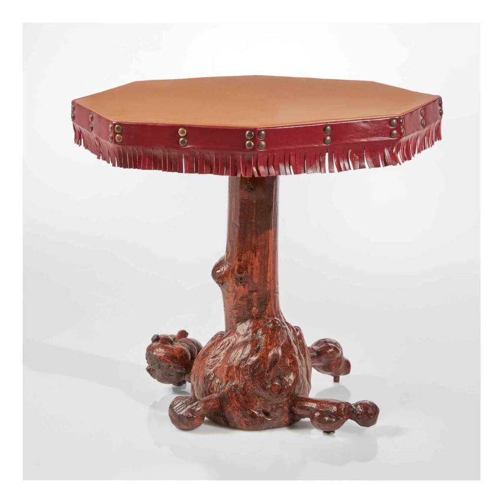 View full screen - View 1 of Lot 301. Octagonal Lamp Table.