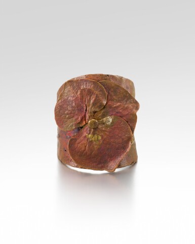 View full screen - View 1 of Lot 282. Unique Hydrangea Cuff.