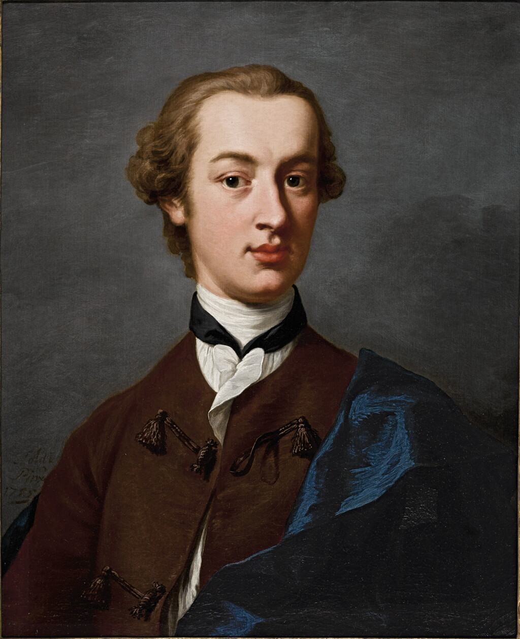 View full screen - View 1 of Lot 55. ANDREA SOLDI | Portrait of Jean-Francois Maximilian de Cerjat (1729–1802).