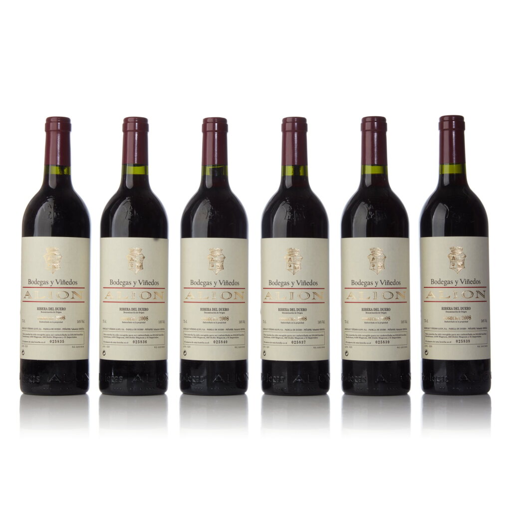 View full screen - View 1 of Lot 1396. Vega Sicilia: Ribera del Duero Alion 2008 (12 BT).