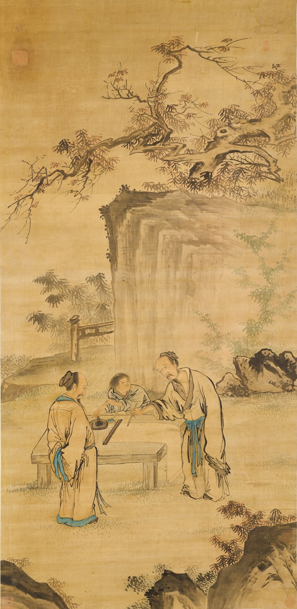 View full screen - View 1 of Lot 888. Anonymous (Qing Dynasty) 佚名(清) | Figures 人物.