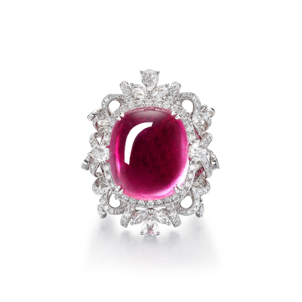 全萤幕检视 - 查看512Rubellite, Ruby and Diamond Ring | 紅寶碧璽 配 紅寶石 及 鑽石 戒指的1