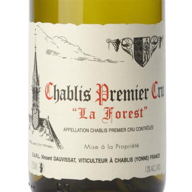 View full screen - View 1 of Lot 1691. Chablis, La Forest Vincent Dauvissat "Vertical" (9 BT) .
