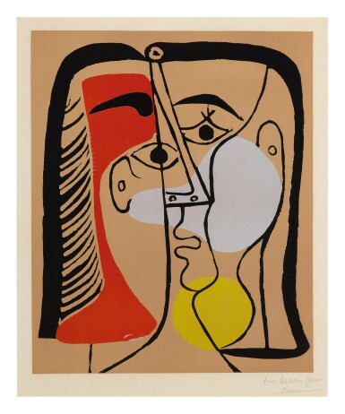 View full screen - View 1 of Lot 76. PABLO PICASSO | PORTRAIT DE JACQUELINE AUX CHEVEUX LISSES (B. 1066; BA. 1302).