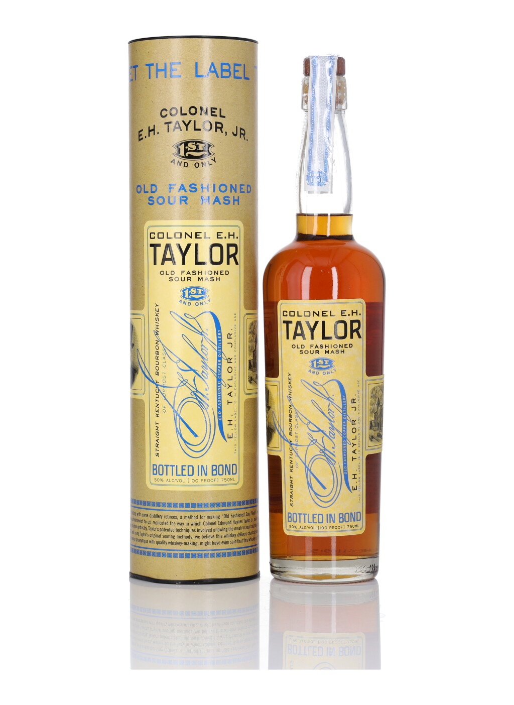 View full screen - View 1 of Lot 154. Colonel E.H. Taylor Old Fashioned Sour Mash 100 Proof 2002 (1 BT 75cl).
