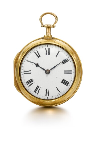 View full screen - View 1 of Lot 120. A gold pair cased watch, Thomas Mudge and William Dutton, London, circa 1788.