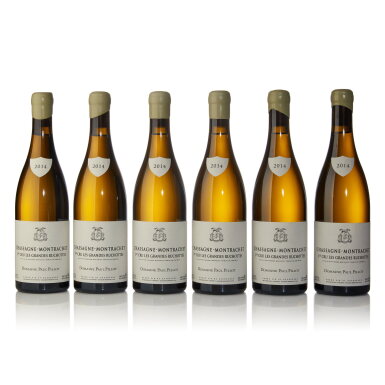 View full screen - View 1 of Lot 483. Chassagne Montrachet, Grandes Ruchottes 2014 Paul Pillot (6 BT).