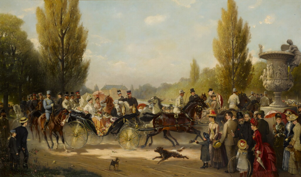 View full screen - View 1 of Lot 207. Emperor Frederick III and Princess Victoria on the way to Potsdam.