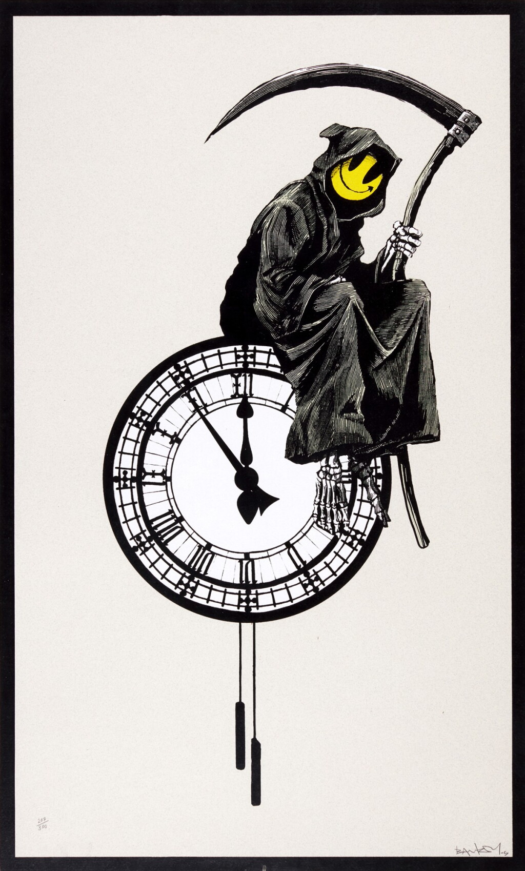 View full screen - View 1 of Lot 19. BANKSY | GRIN REAPER .