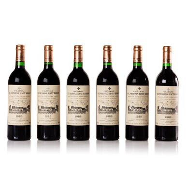 View full screen - View 1 of Lot 460. Château La Mission Haut-Brion 1986 (12 BT).