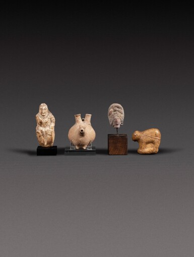 View full screen - View 1 of Lot 118. Four Objects, ancient and later.