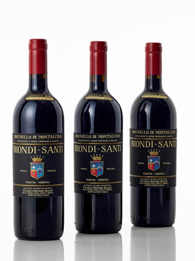 View full screen - View 1 of Lot 6886. Verticale de Annate Biondi Santi (12 BT).